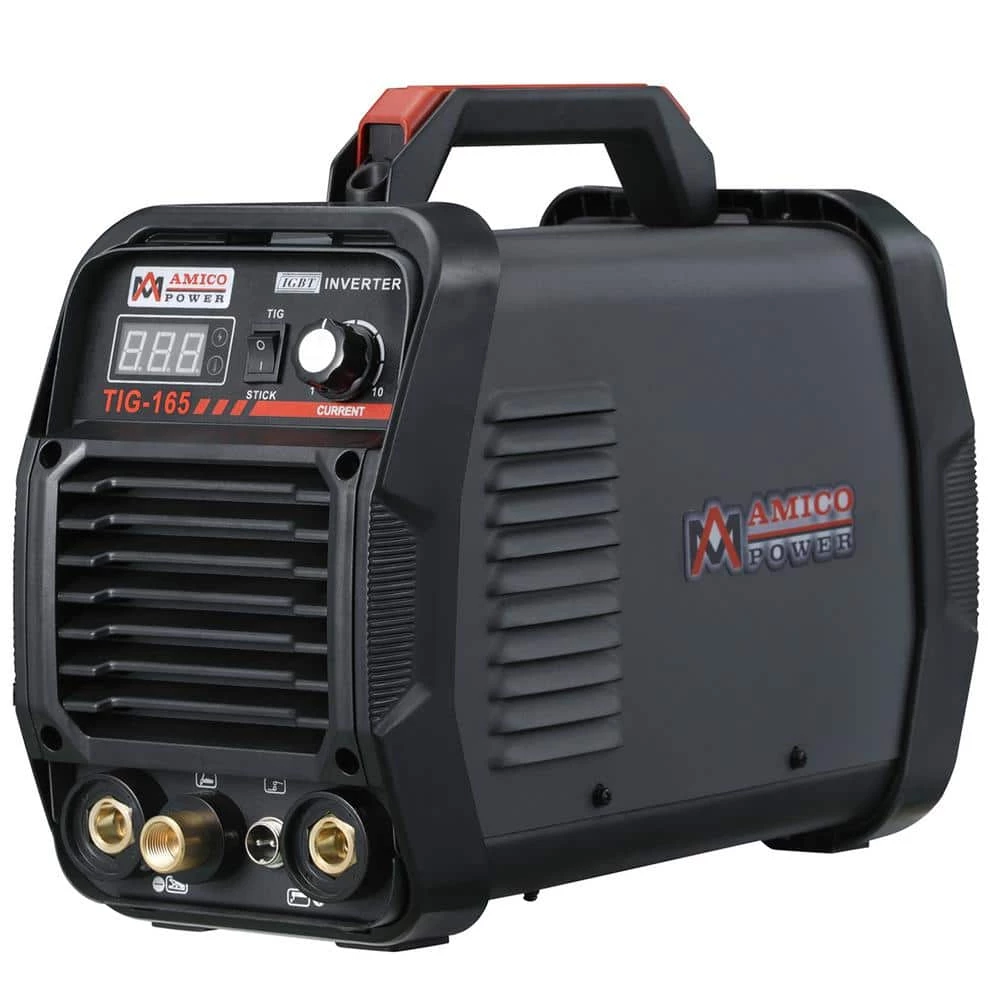 AM AMICO ELECTRIC Amico 160 Amp High Frequency TIG Torch/Stick/ARC DC Inverter Welder 115/230-Volt Dual Voltage Welding 1 AM AMICO ELECTRIC Amico 160 Amp High Frequency TIG Torch/Stick/ARC DC Inverter Welder 115/230-Volt Dual Voltage Welding