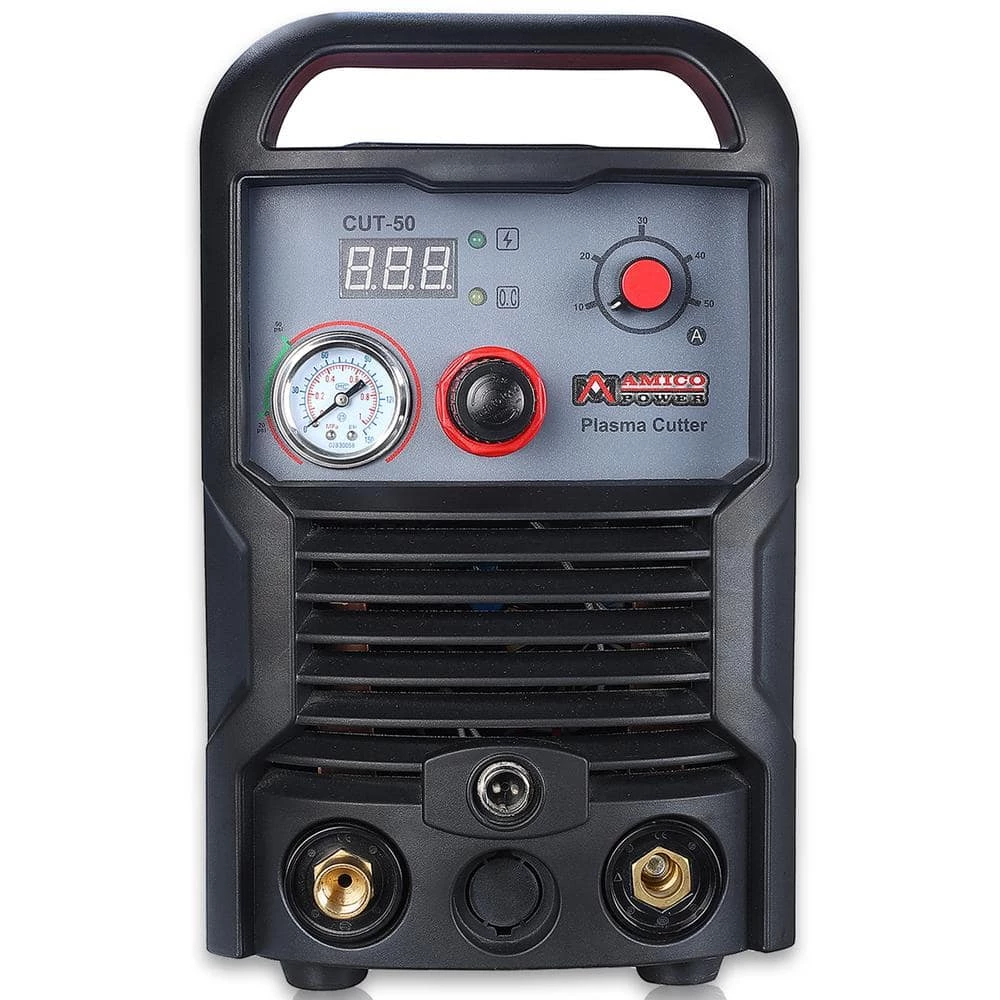AM AMICO ELECTRIC 50 Amp Plasma Cutter Colossal Tech. 3/4 in. Clean Cut 110/230-Volt Compatible DC Inverter Cutting Machine 2 AM AMICO ELECTRIC 50 Amp Plasma Cutter Colossal Tech. 3/4 in. Clean Cut 110/230-Volt Compatible DC Inverter Cutting Machine - Image 2