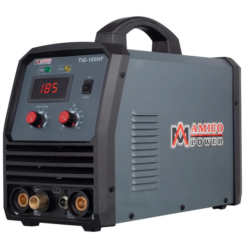 AM AMICO ELECTRIC 180 Amp TIG Stick Arc DC Inverter Welder with 95-Volt to 260-Volt Wide Voltage Welding, 80% Duty Cycle 1 AM AMICO ELECTRIC 180 Amp TIG Stick Arc DC Inverter Welder with 95-Volt to 260-Volt Wide Voltage Welding, 80% Duty Cycle