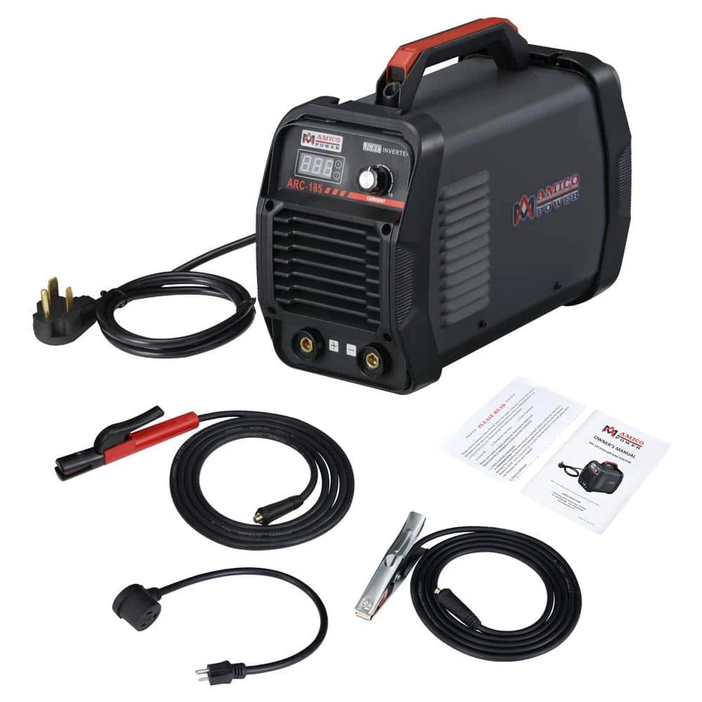 AMICO POWER 180 Amp Stick Arc 115-Volt and 230-Volt Welder Dual Voltage Input Welding Machine 1 AMICO POWER 180 Amp Stick Arc 115-Volt and 230-Volt Welder Dual Voltage Input Welding Machine