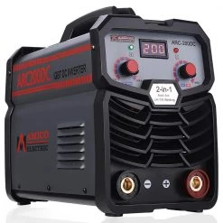 AMICO POWER ARC-200DC, 200 Amp Stick Arc Lift-TIG Inverter Welder, 80% Duty Cycle, 100-250V Wide Voltage, Compatible all Electrodes