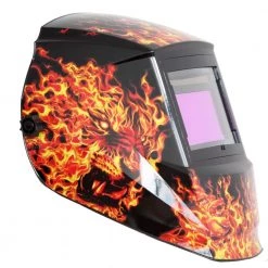 Antra 3.78 in. x 2.5 in. Solar Power Auto Darkening Welding Helmet with Large Viewing Size - Great for MMA, MIG, TIG -Welding & Soldering Tools Sales antra welding helmets ah6 660 6104 4f 1000
