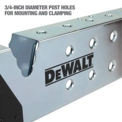 DEWALT 36 in. W Adjustable Height (25 in. to 33 in.) Folding Steel Heat Resistant Groundable Welding Sawhorse/Work Support -Welding & Soldering Tools Sales dewalt welding accessories dxmf3603wsh 1f 1000 1