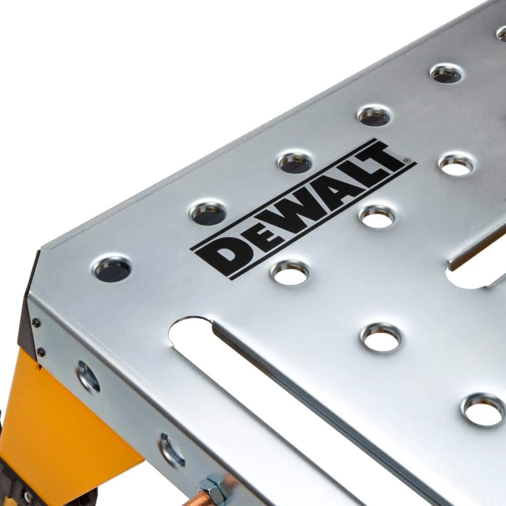 DEWALT 46 in. x 18 in. Adjustable Height Portable Folding Steel Welding Table and Workbench 3 DEWALT 46 in. x 18 in. Adjustable Height Portable Folding Steel Welding Table and Workbench - Image 3