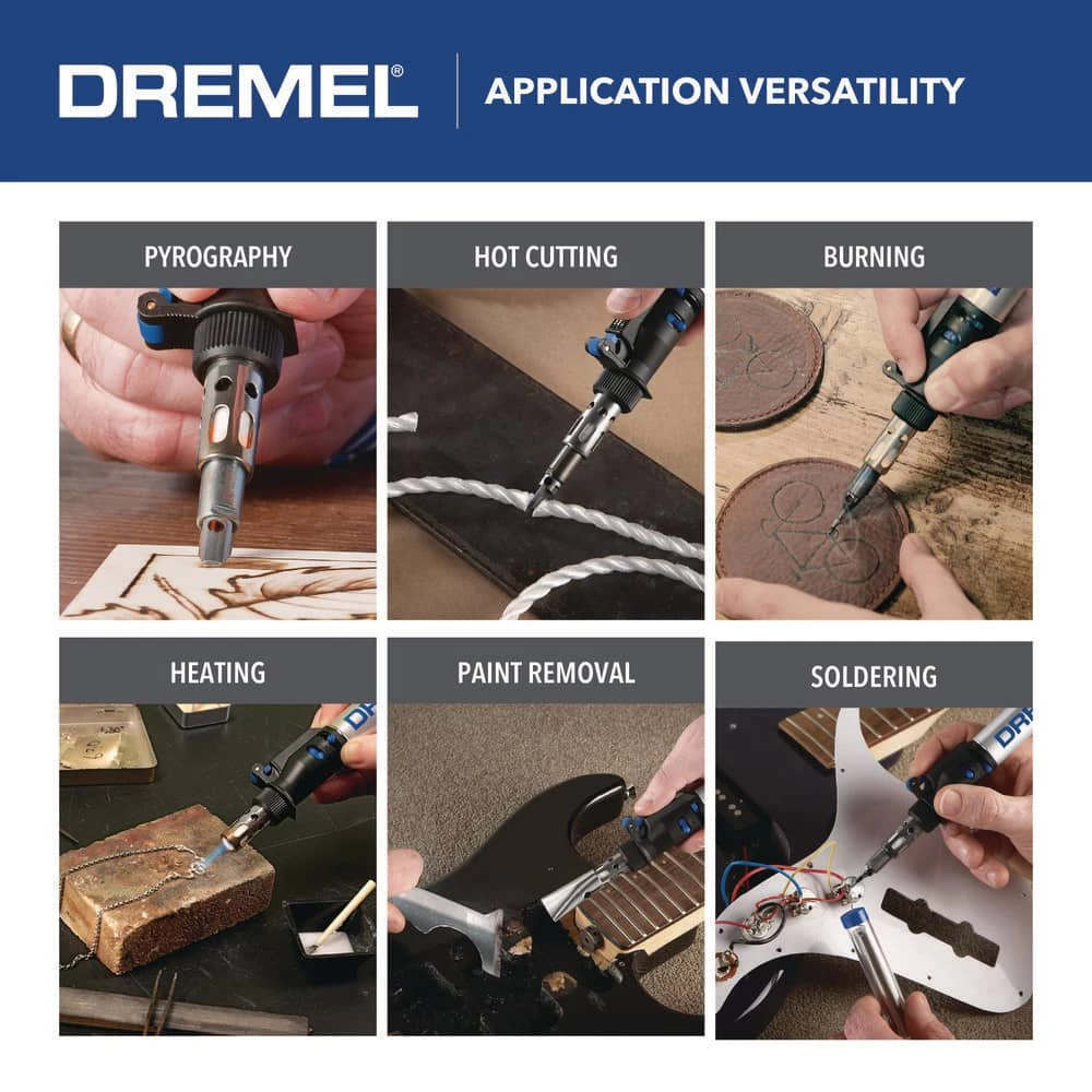 Dremel VersaTip Gas Torch Solders, Heats, Melts, and Cuts a Wide Variety of Materials 8 Dremel VersaTip Gas Torch Solders, Heats, Melts, and Cuts a Wide Variety of Materials - Image 8