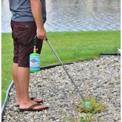 Flame King 24,000 BTU Propane Torch Weed Burner Ice Melter Self Lighting -Welding & Soldering Tools Sales flame king torches tanks pq810cga fa 1000