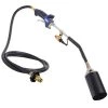 Flame King 340,000 BTU Propane Torch Self Igniting with Turbo Blast Trigger and Flow Valve