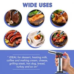 Flame King Professional Butane Kitchen and Culinary Handheld Torch -Welding & Soldering Tools Sales flame king torches tanks ysnax1 207 44 1000