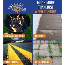 Flame King 100,000 BTU Propane Torch Kit Heavy-Duty Weed Burner with Flint Striker -Welding & Soldering Tools Sales flame king torches tanks ysnpq1000t 76 1000