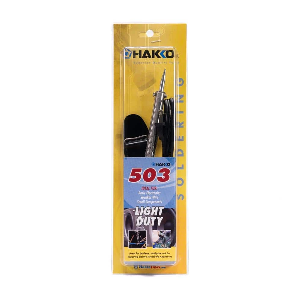 Hakko 60-Watt Red Soldering Iron 2 Hakko 60-Watt Red Soldering Iron - Image 2