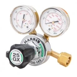 Harris 25GX 9/16 in. Oxygen Regulator 14 Harris 25GX 9/16 in. Oxygen Regulator -Welding & Soldering Tools Sales harris welding regulators 3000510 1f 1000