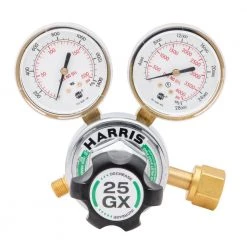Harris 25GX 9/16 in. Oxygen Regulator 13 Harris 25GX 9/16 in. Oxygen Regulator -Welding & Soldering Tools Sales harris welding regulators 3000510 4f 1000