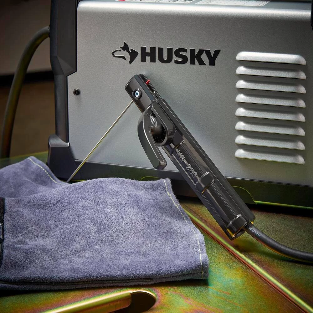 Husky Single Phase 225 Amp 240-Volt/120-Volt Dual Voltage AC Stick Welder with Dual Voltage Technology 6 Husky Single Phase 225 Amp 240-Volt/120-Volt Dual Voltage AC Stick Welder with Dual Voltage Technology - Image 6