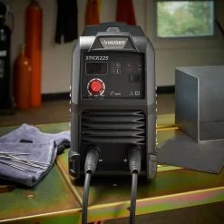 Husky Single Phase 225 Amp 240-Volt/120-Volt Dual Voltage AC Stick Welder with Dual Voltage Technology 9 Husky Single Phase 225 Amp 240-Volt/120-Volt Dual Voltage AC Stick Welder with Dual Voltage Technology -Welding & Soldering Tools Sales husky stick welders pioneerstick225 4f 1000
