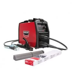 Lincoln Electric 90 Amp 120-Volt Inverter 120 Arc Stick Welder, with 3/32 in. L Fleetweld 37-RSP E6013 Stick Electrodes (5 lbs. Box)