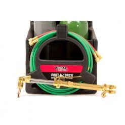 Lincoln Electric Port-A-Torch Kit with Oxygen and Acetylene Tanks and 3/16 in. x 12 ft. Hose, for Cutting Welding and Brazing -Welding & Soldering Tools Sales lincoln electric torches tanks kh990 4f 1000
