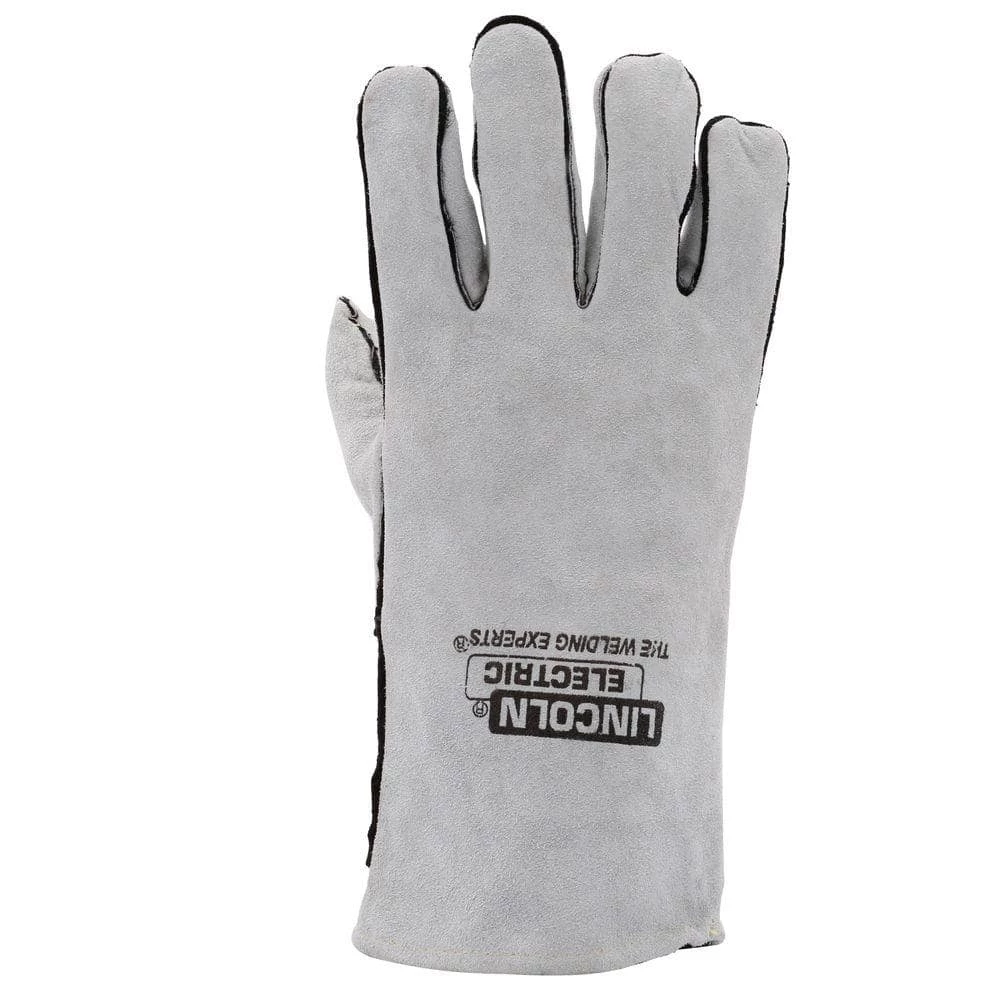 Lincoln Electric Cloth-Lined Leather Welding Gloves 3 Lincoln Electric Cloth-Lined Leather Welding Gloves - Image 3