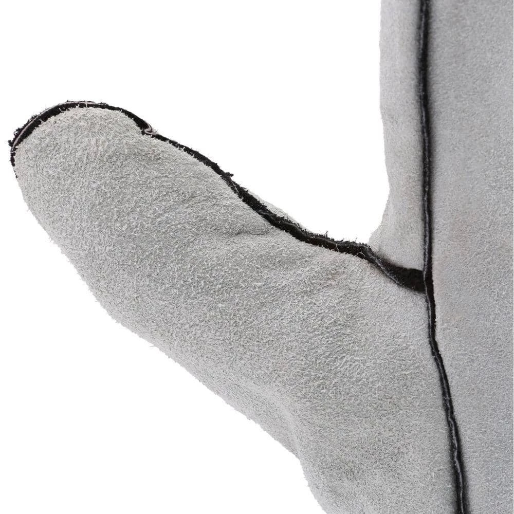Lincoln Electric Cloth-Lined Leather Welding Gloves 6 Lincoln Electric Cloth-Lined Leather Welding Gloves - Image 6