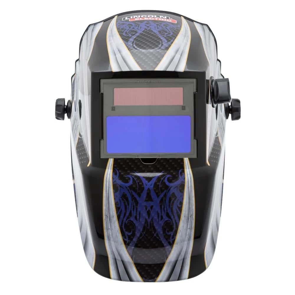 Lincoln Electric Auto-Darkening Welding Helmet with Variable Shade Lens No. 7-13 (1.73 x 3.82 in. Viewing Area), Eliminator Design 5 Lincoln Electric Auto-Darkening Welding Helmet with Variable Shade Lens No. 7-13 (1.73 x 3.82 in. Viewing Area), Eliminator Design - Image 5