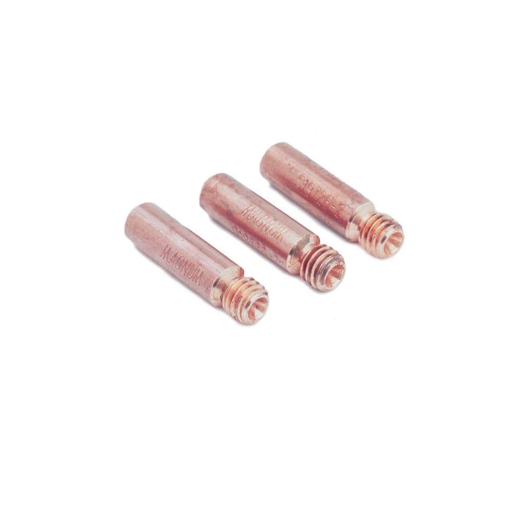 Lincoln Electric .030 in. Wire Feed Welder Contact Tips for Welding Wire up to 3/100 in Diameter (10-Pack) 1 Lincoln Electric .030 in. Wire Feed Welder Contact Tips for Welding Wire up to 3/100 in Diameter (10-Pack)