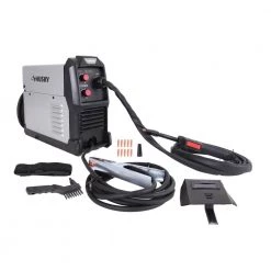 Husky Single Phase 125 Amp 120-Volt AC Wire Feed 125 MIG Flux Cored Welder