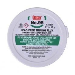 Oatey Safe Flo 8 oz. Lead-Free Silver Solder Wire with 1.7 oz. Lead-Free Tinning Flux Paste -Welding & Soldering Tools Sales oatey solder wire 290242 a 40 1000