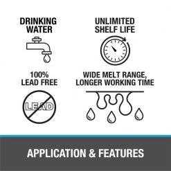 OATEY Safe Flo 1 oz. Lead-Free Silver Solder Wire -Welding & Soldering Tools Sales oatey solder wire 530612 4f 1000