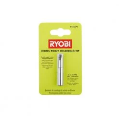 RYOBI Chisel Point Soldering Tip for P3100 and P3105 9 RYOBI Chisel Point Soldering Tip for P3100 and P3105 -Welding & Soldering Tools Sales ryobi soldering parts accessories a126cp1 4f 1000
