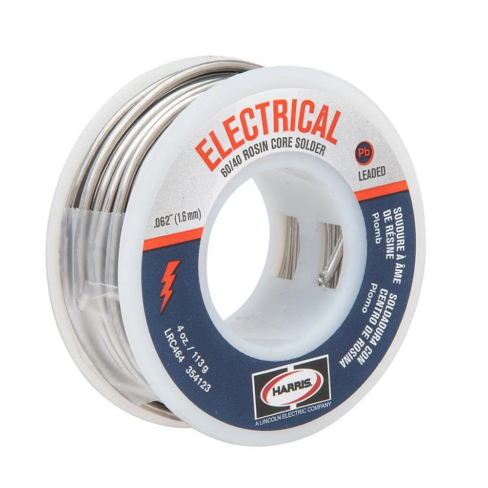 The Harris Products Group 4 oz. Leaded Rosin Core Solder 7 The Harris Products Group 4 oz. Leaded Rosin Core Solder - Image 7