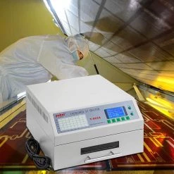 VEVOR Reflow Soldering Machine 110-Volt Automatic Reflow Oven T962A 1500 Watt Professional Infrared Heater for PCB panels -Welding & Soldering Tools Sales vevor multi process welders ctshlhjt 962asjk1v1 31 1000