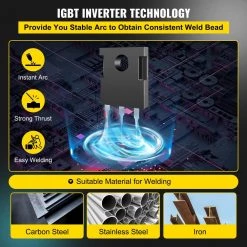 VEVOR 3 in 1 MMA/MIG/LIFT TIG Combo Welder 130 Amp 110-Volt IP21S Welding Machine with IGBT Inverter, Free Welding Wires Gun 10 VEVOR 3 in 1 MMA/MIG/LIFT TIG Combo Welder 130 Amp 110-Volt IP21S Welding Machine with IGBT Inverter, Free Welding Wires Gun -Welding & Soldering Tools Sales vevor multi process welders mighj130szhjm0001v1 4f 1000