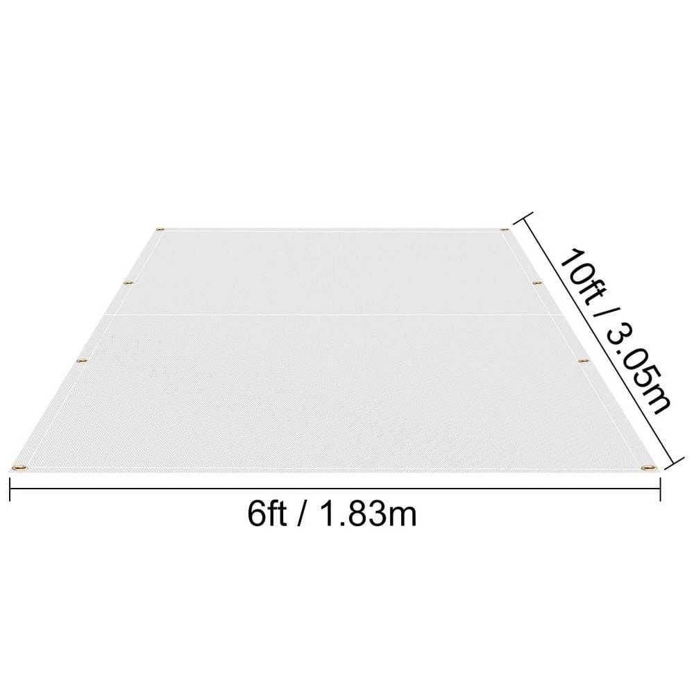 VEVOR 2PCS 6 ft. x 10 ft. Emergency Fire Blanket Fiberglass Heat Resists 1022°F Welding Blanket Mat with Carry Bag, White 7 VEVOR 2PCS 6 ft. x 10 ft. Emergency Fire Blanket Fiberglass Heat Resists 1022°F Welding Blanket Mat with Carry Bag, White - Image 7