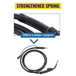 VEVOR MIG Welding Gun 10 ft. 100 Amp Welding Torch for 0.024 in. to 0.031 in. Wire for Lincoln Magnum 100L (K530-6) 12 VEVOR MIG Welding Gun 10 ft. 100 Amp Welding Torch for 0.024 in. to 0.031 in. Wire for Lincoln Magnum 100L (K530-6) -Welding & Soldering Tools Sales vevor welding spool guns lincolnhjyhq00001v0 1f 1000