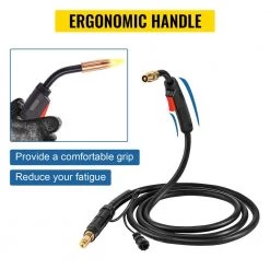 VEVOR MIG Welding Gun 10 ft. 100 Amp Welding Torch for 0.024 in. to 0.031 in. Wire for Lincoln Magnum 100L (K530-6) 13 VEVOR MIG Welding Gun 10 ft. 100 Amp Welding Torch for 0.024 in. to 0.031 in. Wire for Lincoln Magnum 100L (K530-6) -Welding & Soldering Tools Sales vevor welding spool guns lincolnhjyhq00001v0 44 1000