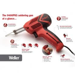 Weller 100-Watt/140-Watt Soldering Gun and Accessory Combo Kit -Welding & Soldering Tools Sales weller soldering irons 9400pksacckc d4 1000