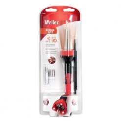 Weller 40-Watt LED Soldering Iron and Accessory Combo Kit -Welding & Soldering Tools Sales weller soldering irons spn40nkuswcacc 76 1000