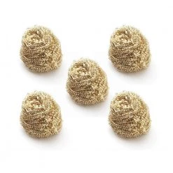 Weller Soldering Brass Sponge Tip Cleaner (5-Piece)