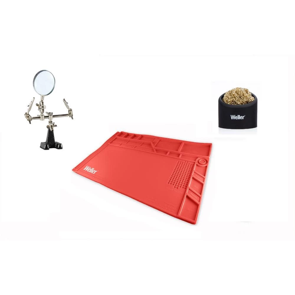 Weller Large Work Station Mat and Accessories Kit 1 Weller Large Work Station Mat and Accessories Kit