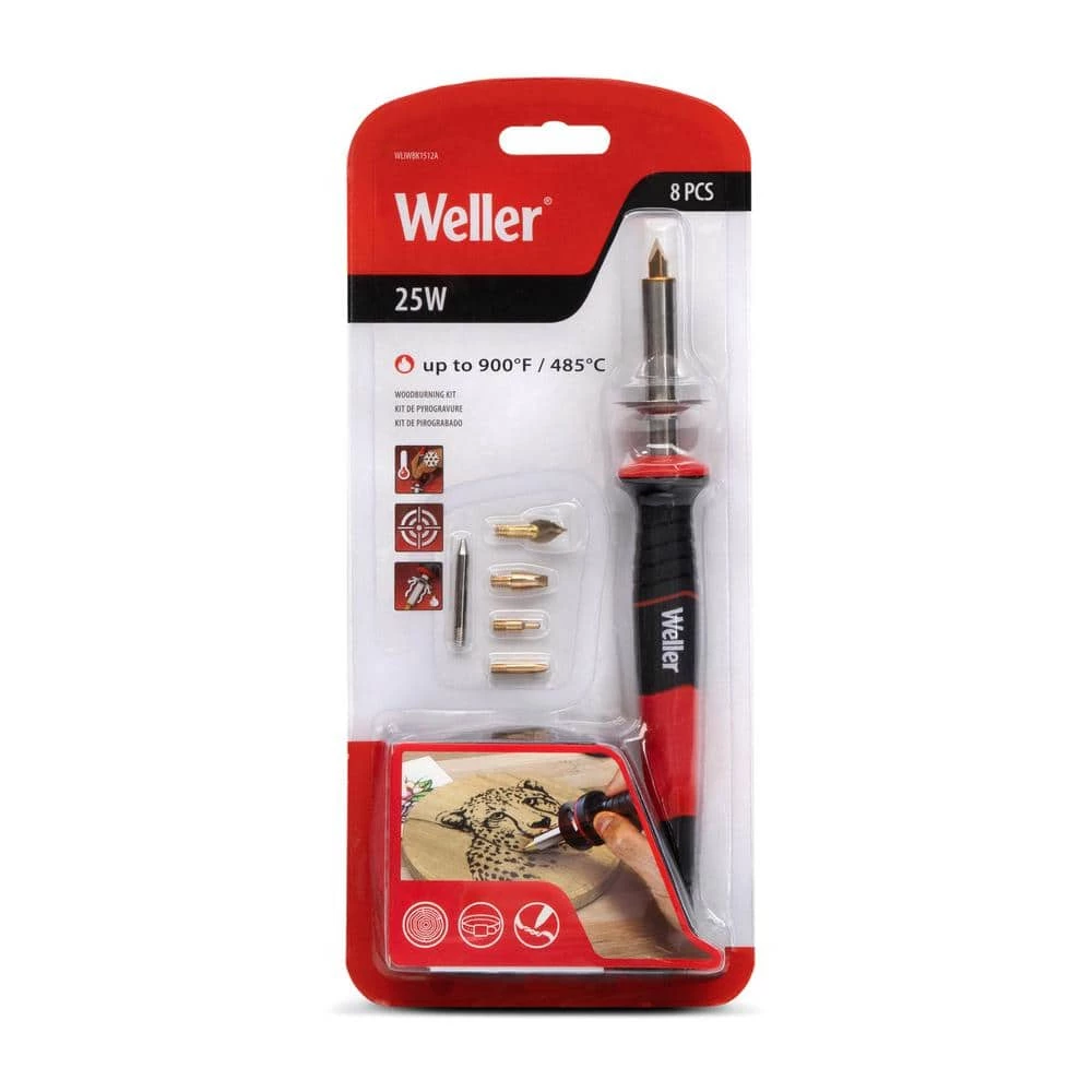Weller 25W Woodburning Kit Soldering Station, 8 Piece 3 Weller 25W Woodburning Kit Soldering Station, 8 Piece - Image 3