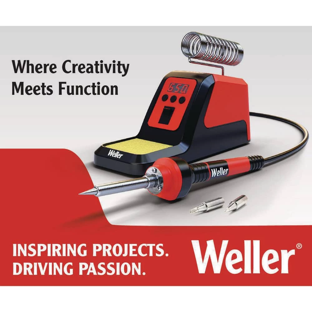 Weller 70-Watt, 120-Volt Digital Soldering Station with Precision Iron 6 Weller 70-Watt, 120-Volt Digital Soldering Station with Precision Iron - Image 6