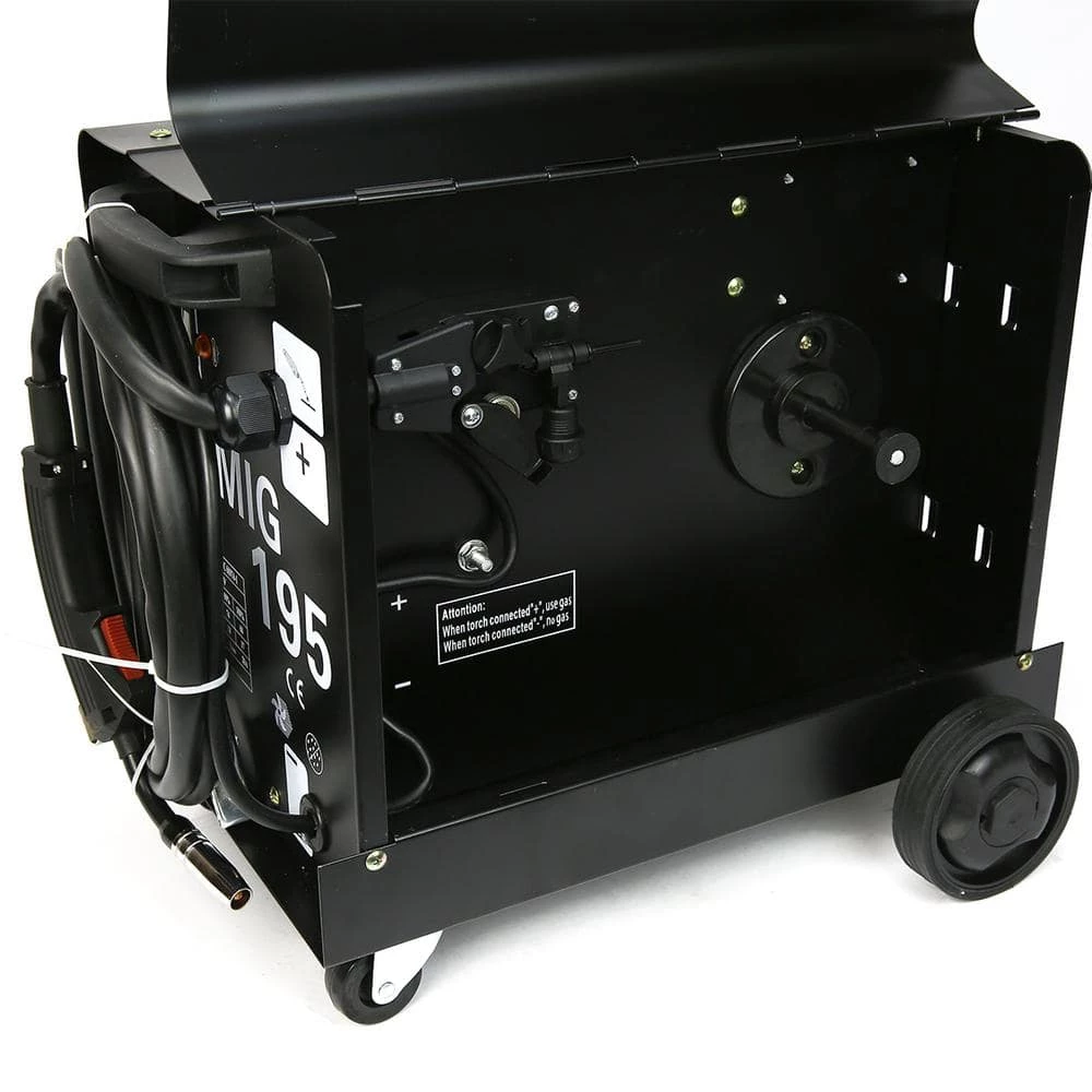 XtremepowerUS 190 Amp Dual MIG-195 230-Volt Gasoline Flux Core Auto Wire Aluminum Welding Machine Gas/No Gas Welder 2 XtremepowerUS 190 Amp Dual MIG-195 230-Volt Gasoline Flux Core Auto Wire Aluminum Welding Machine Gas/No Gas Welder - Image 2